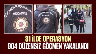 81 ilde eş zamanlı operasyon