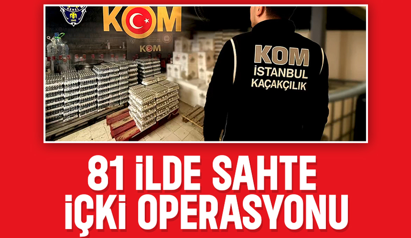 81 ilde operasyon; 179 kişi yakalandı