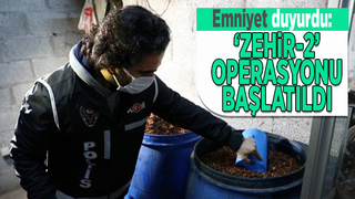 81 İlde Zehir-2 operasyonu başladı