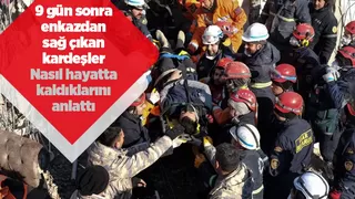 9 gün sonra sağ çıktılar; Kardeşler bakın nasıl hayatta kalmış