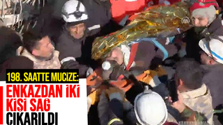 9'ncu günde mucize: İki kişi sağ çıkarıldı