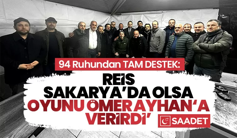 94 Ruhundan Ömer Abdullah Ayhan'a destek