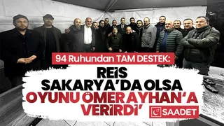 94 Ruhundan Ömer Abdullah Ayhan'a destek