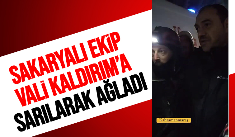 94 saat sonra gelen sevinci Vali Kaldırım sosyal medyada paylaştı