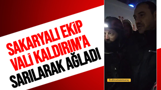 94 saat sonra gelen sevinci Vali Kaldırım sosyal medyada paylaştı