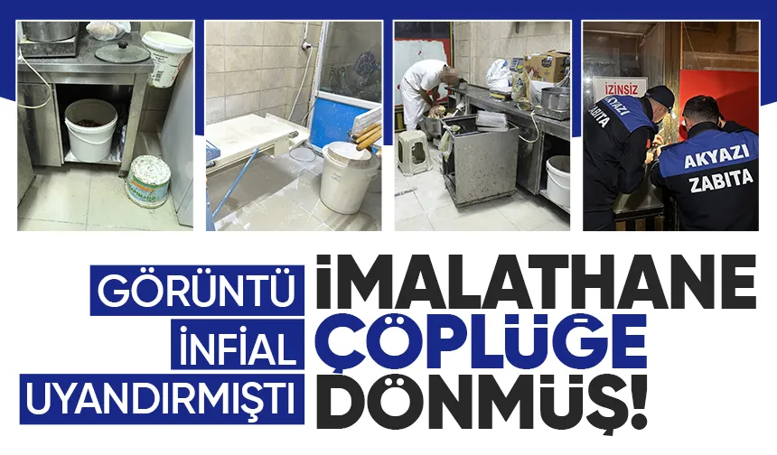 Hamurun ayak ile çiğnendiği imalathaneden yeni görüntüler