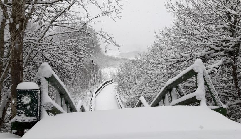 Abant'ta kar kalınlığı 15 santimi geçti
