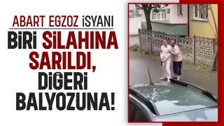 Abart egzoz isyanı silahını çekti