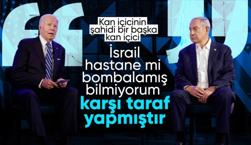 ABD Başkanı Biden İsrail'de: Saldırıyı diğer taraf yapmış gibi görünüyor