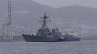 ABD savaş gemisi İzmit Körfezi'ne demir attı