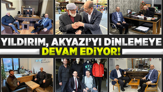 Abdullah Taha Yıldırım mahalle ziyaretlerini sürdürüyor