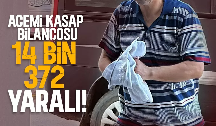 Acemi kasap bilançosu açıklandı