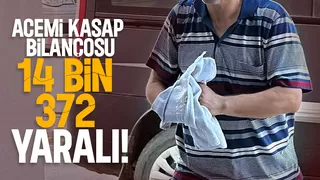 Acemi kasap bilançosu açıklandı