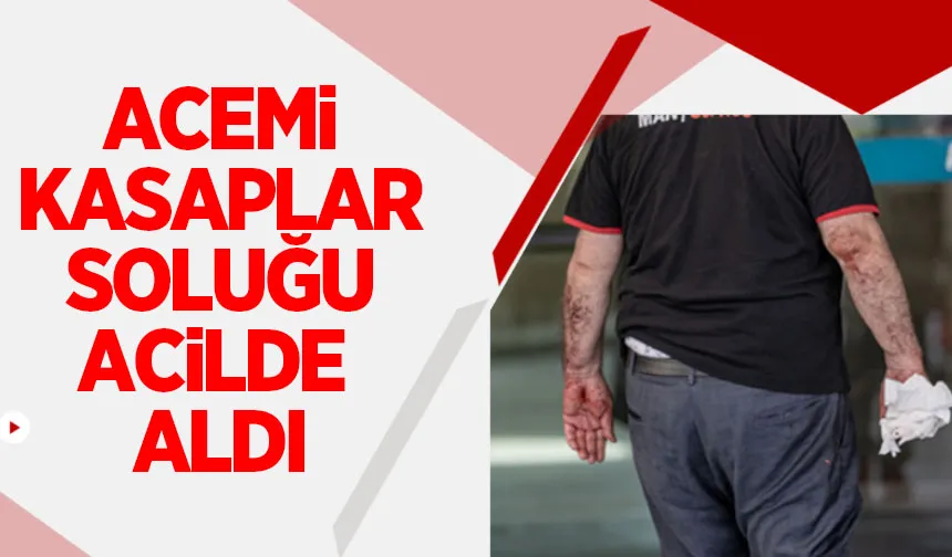 Acemi kasaplar acillere koştu