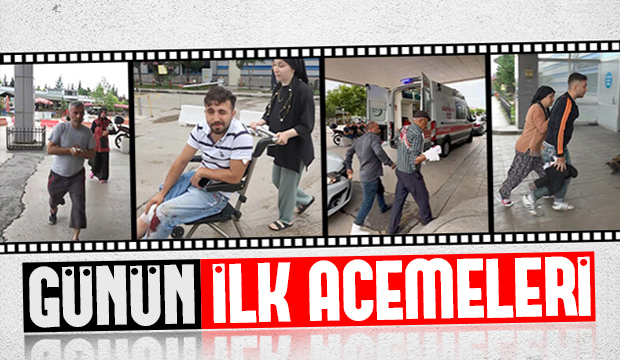 Acemi kasaplar yine iş başında