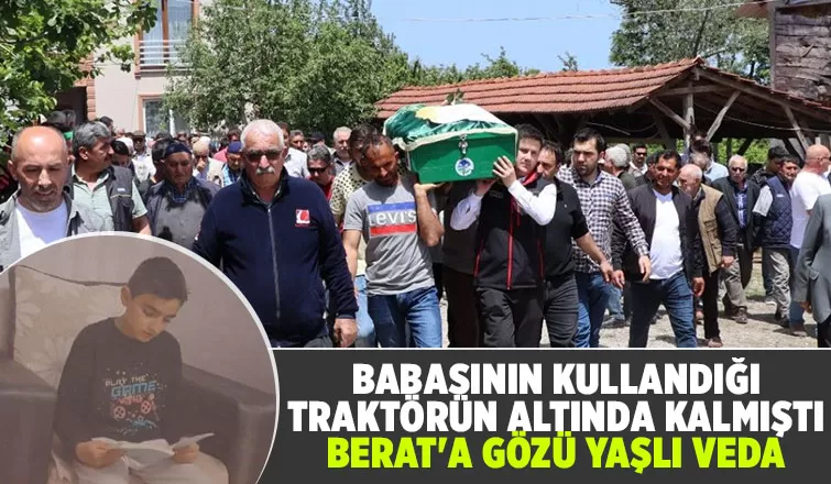Aci kazada ölen Berat toprağa verildi
