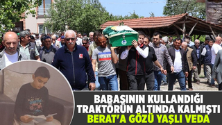 Aci kazada ölen Berat toprağa verildi