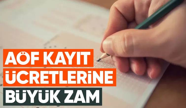 Açık Öğretim Fakültesi kayıt ücretlerine dev zam