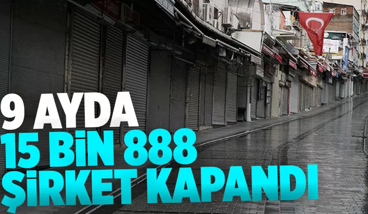 Açılan şirket sayısı azaldı