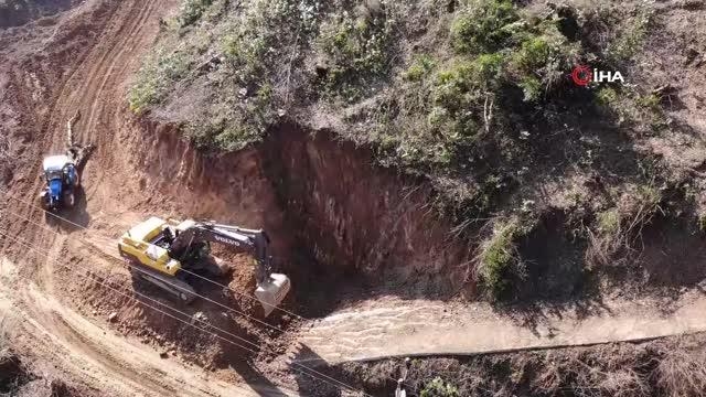 Açılışını Cumhurbaşkanı Erdoğan yapmıştı... İkinci etabında ilk kazma vuruldu