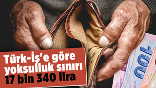 Açlık sınırı 5 bin 323 lira