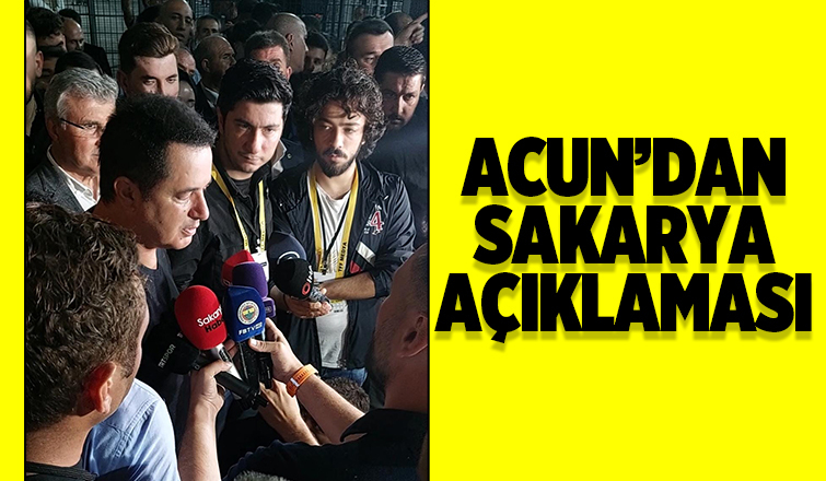 Acun Sakarya'ya bu sözlerle teşekkür etti