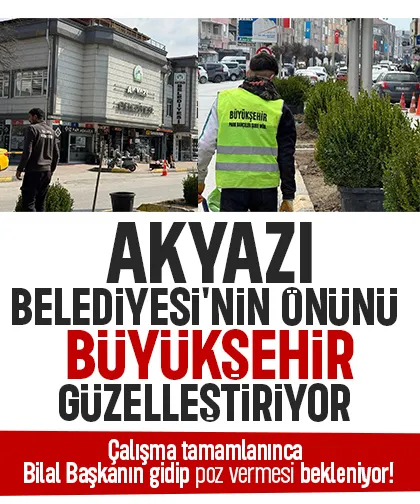 Ada Caddesi Büyükşehir ile güzelleşiyor