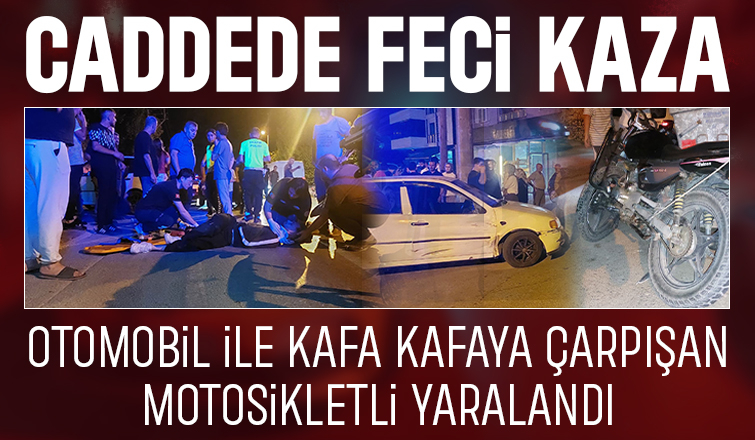 Ada Caddesi'nde feci kaza