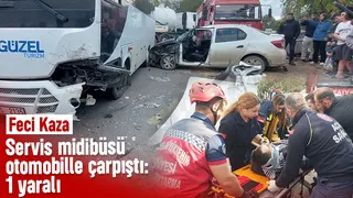 Ada Caddesi’nde feci kaza: 1 yaralı
