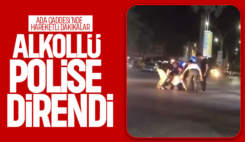 Ada Caddesi’nde hareketli dakikalar