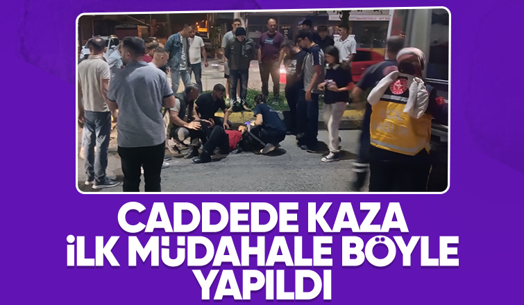 Ada Caddesinde kaza