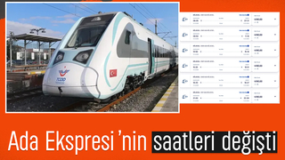 Ada Ekspresi’nin sefer saatleri değişti