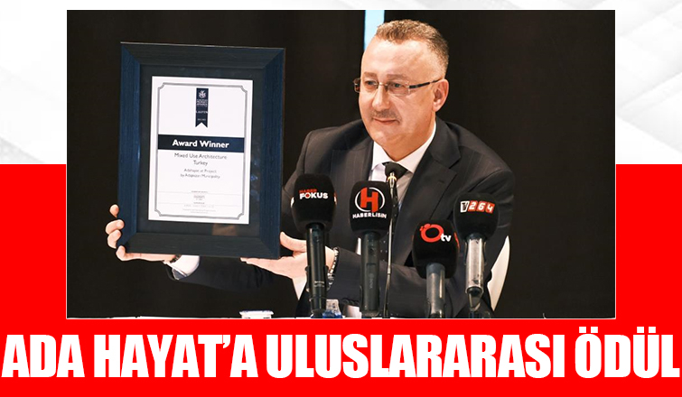 Ada Hayat’a ilk uluslararası ödül geldi