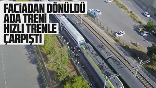 Ada treni hızlı tren ile kafa kafaya çarpıştı