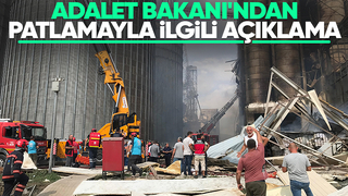 Adalet Bakanı açıkladı; Patlama ile ilgili yeni gelişme