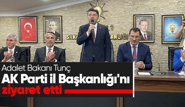 Adalet Bakanı Sakarya'da konuştu