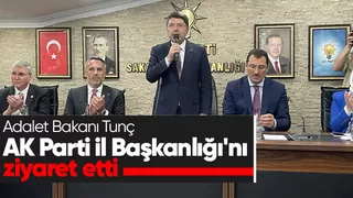 Adalet Bakanı Sakarya'da konuştu