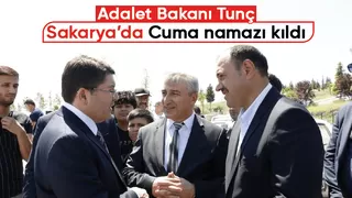 Adalet Bakanı Tunç Sakarya'ya uğradı