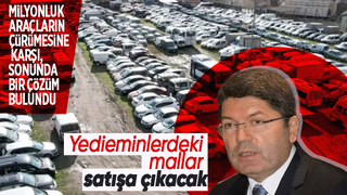 Adalet Bakanı Yılmaz Tunç açıkladı! Yedieminlerdeki mallar satışa çıkacak