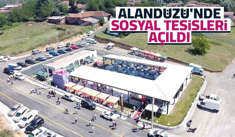 Adapazarı Alandüzü'nde Sosyal Tesisler Sevinci