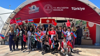 Adapazarı Anadolu İmam Hatip TEKNOFEST Azerbaycan'da 