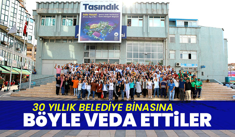 Adapazarı Belediyesi çalışanları böyle veda etti!