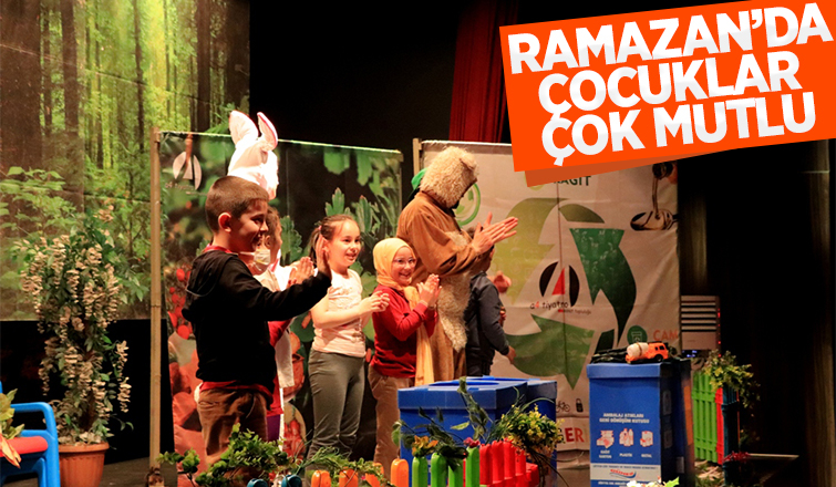 Adapazarı Belediyesi'nden çocuklar için tiyatro etkinliği