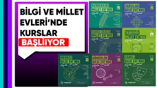 Adapazarı Bilgi ve Millet Evleri’nde Kurslar başlıyor