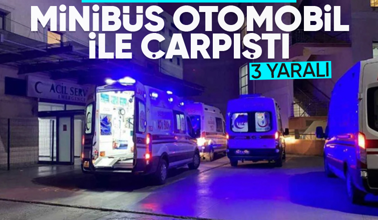 Adapazarı'nda kaza 3 yaralı