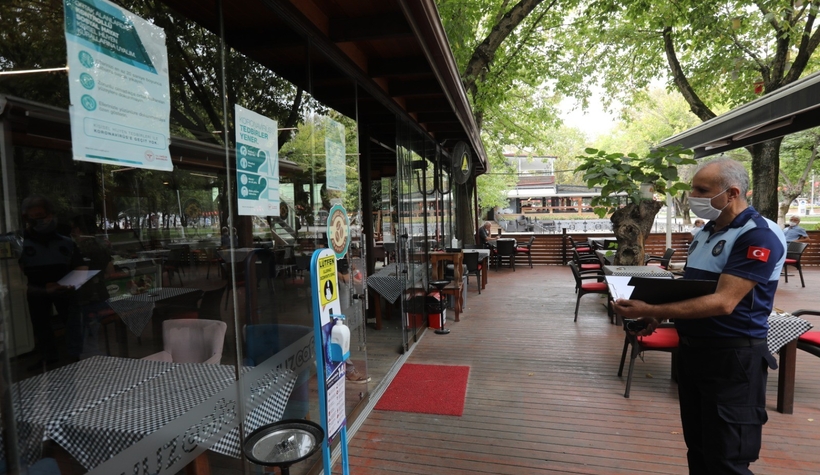 Adapazarı'nda korona denetimi