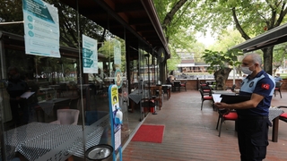 Adapazarı'nda korona denetimi