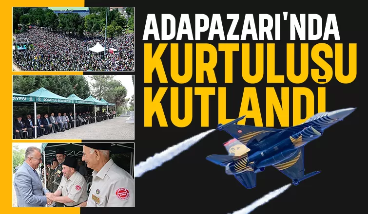 Adapazarı'nda kurtuluş coşkusu
