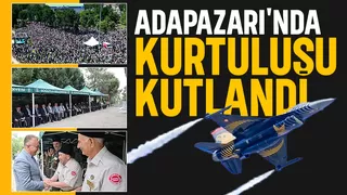 Adapazarı'nda kurtuluş coşkusu