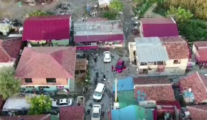 Adapazarı'nda motosiklet hırsızına drone destekli operasyon